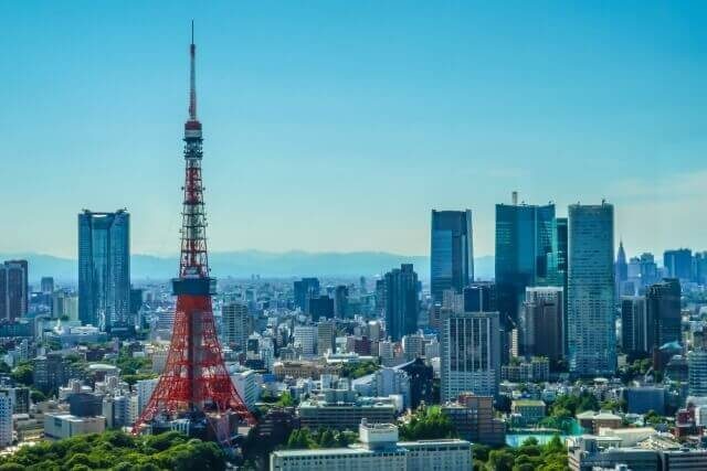 東京タワーが見える景色